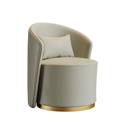 Custom.Light Luxury Modern Single Sofa Chair Hotel Sales Office Reception Beauty Salon Balcony Leisure Negotiation Table and