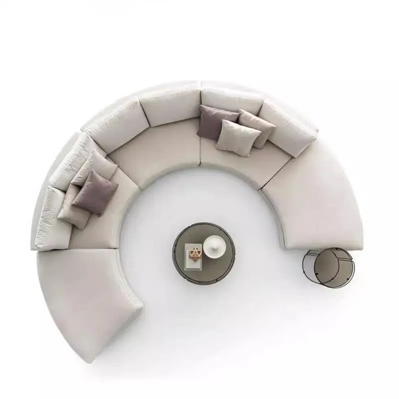 Designer Style Curved  Hotel Reception  Office Guests'  Modern Design  Foam Filling Sofa Hotel Application