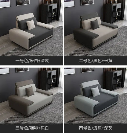 Luxury Sectional Sofas Chaise Longue Bed Italian Modern Sofa Living Room Armchair Muebles Para El Hogar Home Furniture