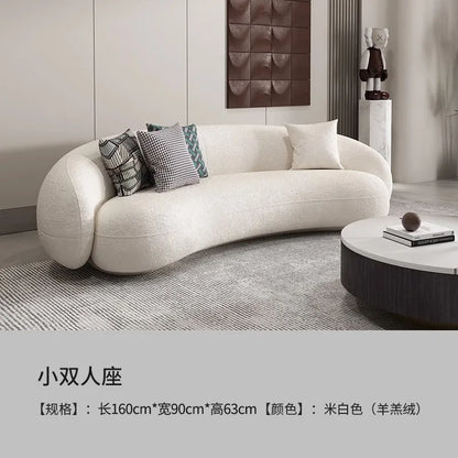 Narrow Designer Living Room Sofas Beige Italian Luxury Modern Living Room Sofas 2 Seater Nordic Woonkamerbanken Home Furniture