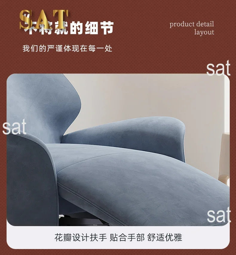 #sModern Living Room Sofa Fabric Pillows Velvet Floor Arm Recliner Sofas Lounge Single Luxury Moveis Para Casa Home Furniture