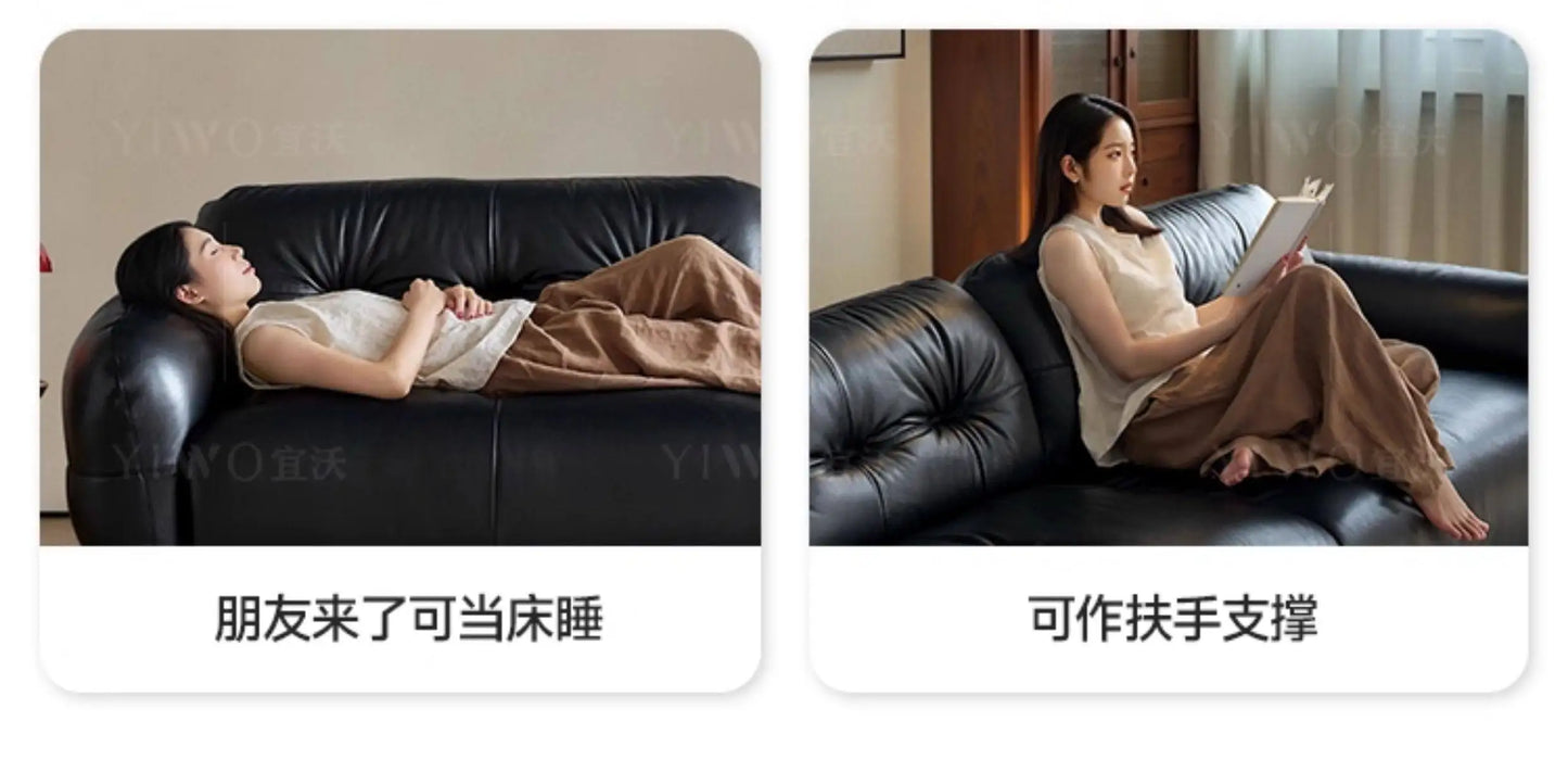200 220 240 260 280 300 320 340 360 380 400 cm Luxury cowhide genuine leather sofa couch living room sofas Armchair furniture