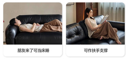 200 220 240 260 280 300 320 340 360 380 400 cm Luxury cowhide genuine leather sofa couch living room sofas Armchair furniture