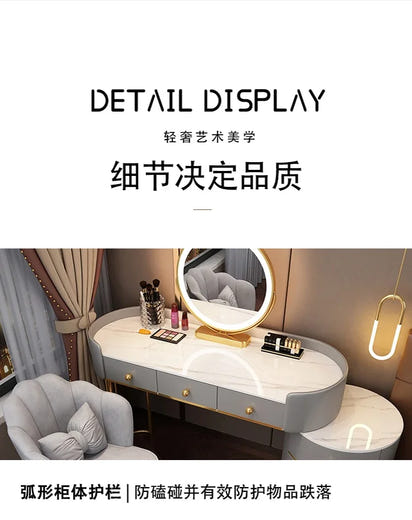 Dresser Stand Makeup Vanity Table Modern White Bedroom Desk Makeup Table Beautys Storage Coiffeuse De Chambre Home Furniture