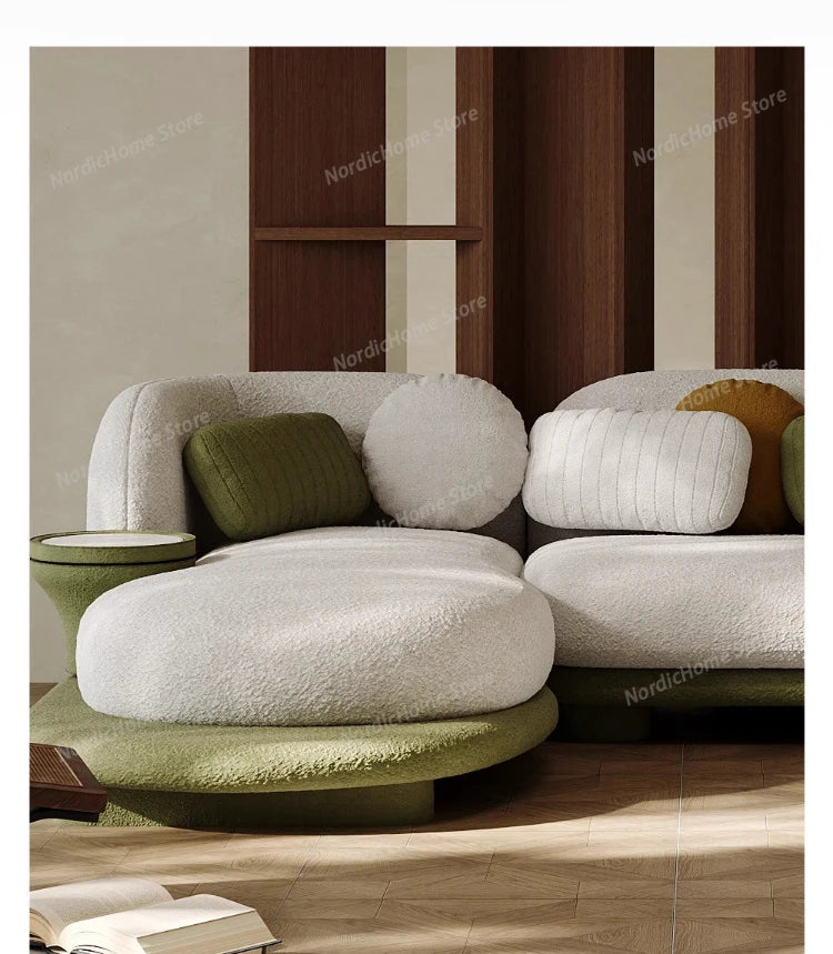 Light Luxury Italian Sofa Living Room Designer Unusual Adult High Quality Aesthetics Sofas Aesthetics Trendy Muebles Furniture
