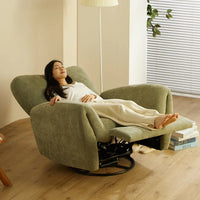 *lazy sofa Space reclining rocking chair Living room reclining and sleeping chenille leisure chair