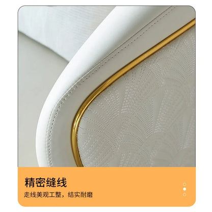 Italian minimalist leisure simple light luxury designer furniture negotiation reception sofa armchair