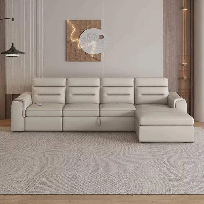 Modern living room sofa intelligent with storage corner sofa sleeping function electric recliner folding sofa