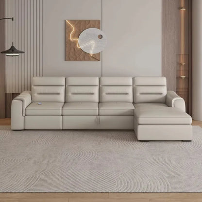 Modern living room sofa intelligent with storage corner sofa sleeping function electric recliner folding sofa
