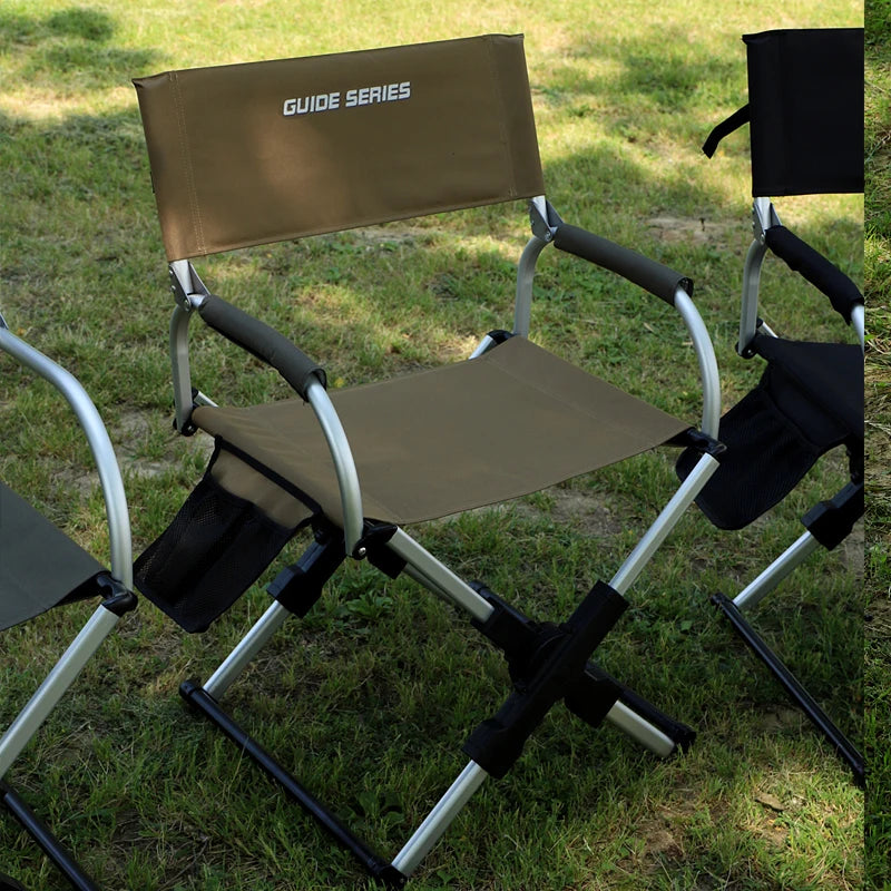 Folding Chairs for Outdoor Garden Chair Camping Aluminum Chair with Back Camping Chair Recreational Self-driving Outdoor Beach