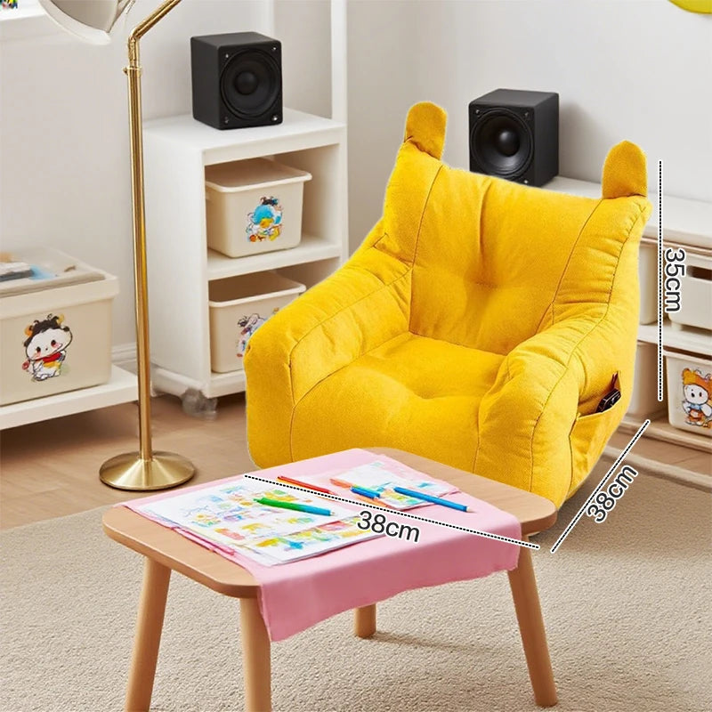 Single Sofa Children's Small Sofa Chair Baby Reading Corner Kid Boy Girl Sofa Household Use