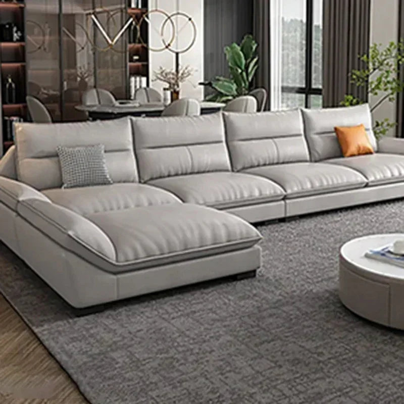Living Room Sofas Modern  Puffs Relaxing Design Luxury Sofa Elegant Recliner Home Furniture