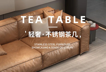 High-end Coffee Table Designer's Light Luxury Modern Minimalist Coffee Table Living Room Furniture Jamuan Minum Teh YS40CC