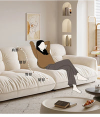 Classic Living Room Sofas Modern Minimalist Luxury Comfortable Decor Sofa Multifunctional Relaxing Adult Sillon Cama Furniture