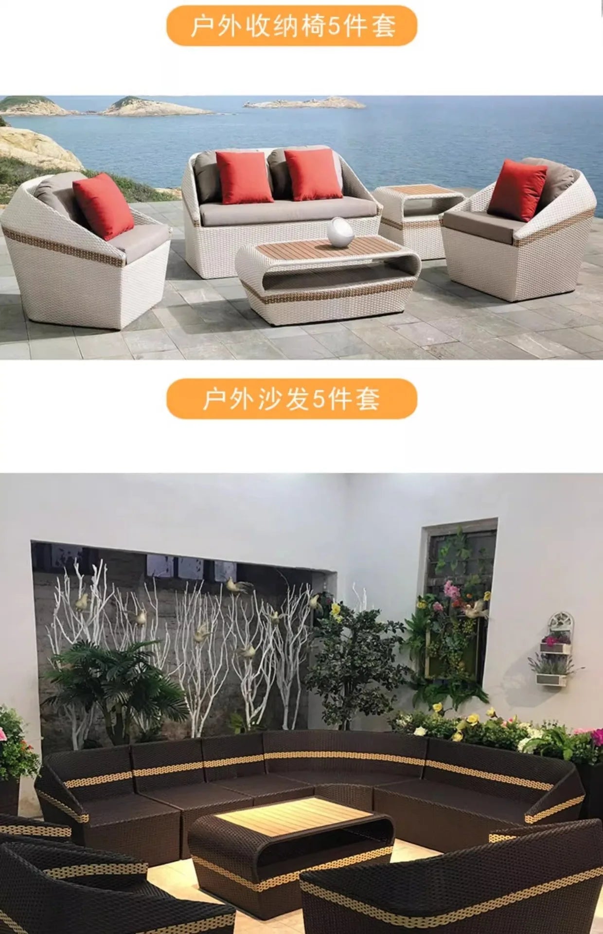 Minimalist Design Outdoor Sofas Luxury Accent Personality Nordic Garden Sofas Creative Hotel Furniture Arredo Giardino Lshysf