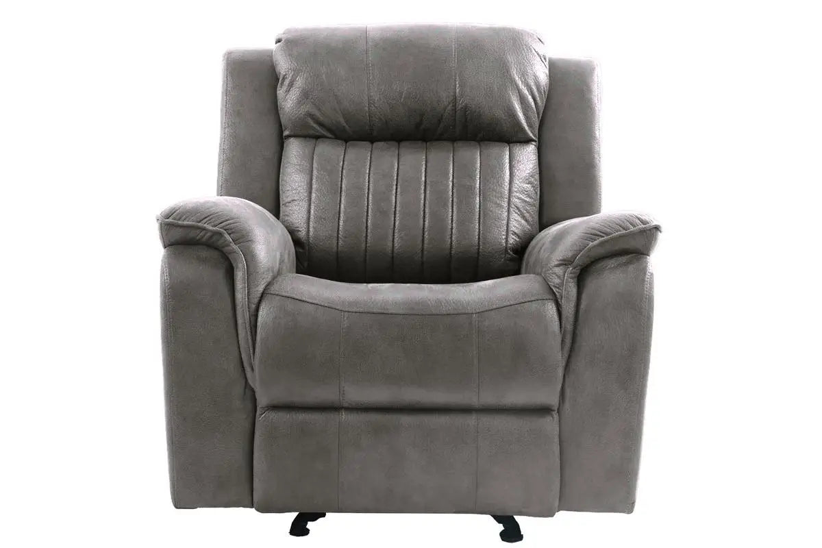 Custom Contemporary 3 2 1 Seat Living Room Furniture Breathable Faux Leather Manual Motion Glider Recliner Sofa Chair