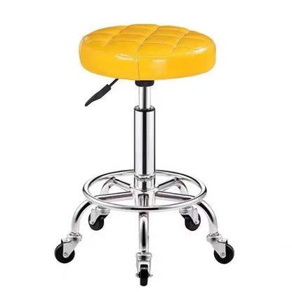 Bar Chair Bar Chair Stool Stool Haircut Chair Rotating Lifting Round Stool Backrest Pulley Chair Large Work Stool Supply