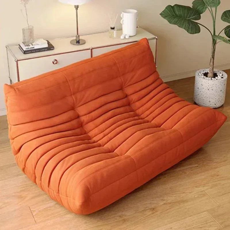 Modern Double Lazy Sofa Living Room Minimalist Relaxing Recliner Sofa Puff Comfortable Salas Y Sofas Muebles Rooam Decor