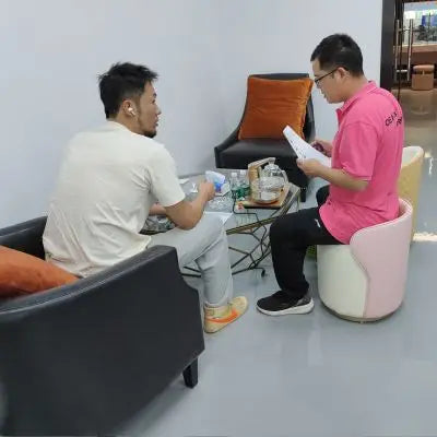 Teddy Fabric Swivel Accent Chair Single Sofa Chair with Upholstered One Back Pillow Armrest Rivets for Home Office Living Room