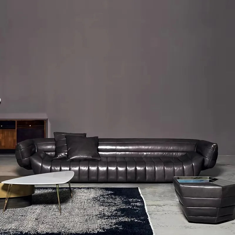 Living Room Home Furniture Italian Modern Design Sofa for Four Nordic Style Velvet Fabric Sofa Set