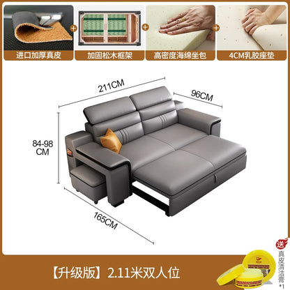 Longer Queen Living Room Sofas European Luxury Floor Folding Living Room Sofas Multifunctional Storage Sofas Camas Furnitures