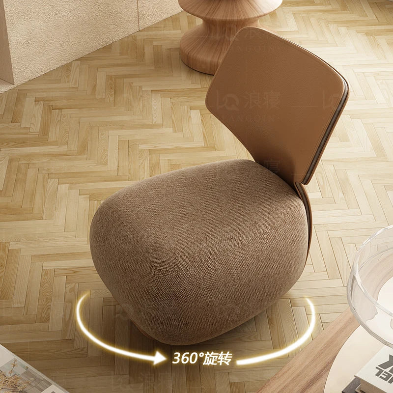 European Comfort Living Room Chairs Swivel Nordic Single Comfy Lounge Chairs Adult Bedroom Relaxing Sillas De Sala Furniture