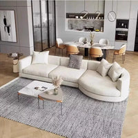Italian Minimalist Sofa Modern Light Luxury Living Room Sofas Comfortable Girl Unusual Aesthetics Sillon Cama Home Furniture