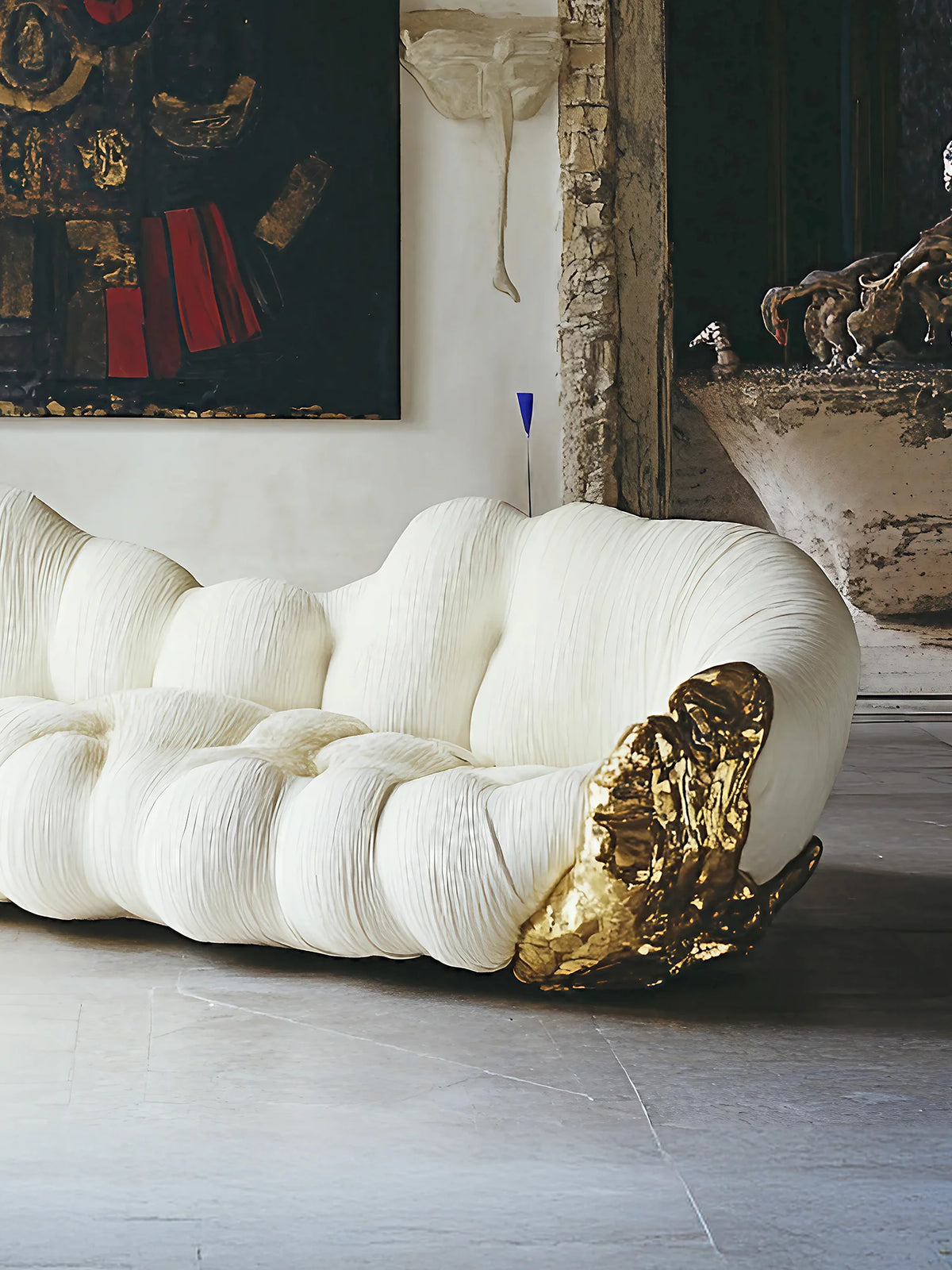 Sofa, artistic aesthetics sofa villa, postmodern furniture high luxury
