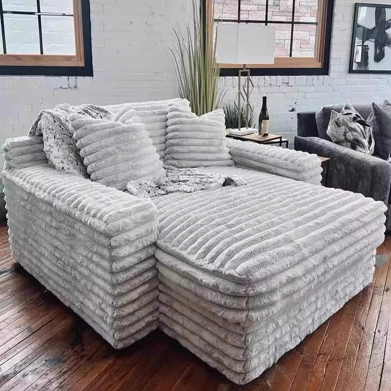 Ergonomics Puffs Living Room Sofas Filling Design Patio Relaxing Living Room Sofas Tiny House Floor Muebles Trendy Furniture