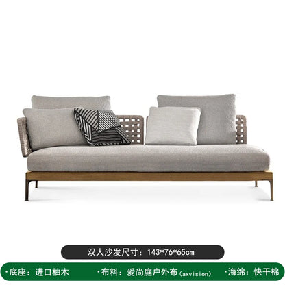 Minimalist Design Outdoor Sofas Personality Nordic Creative Garden Sofas Fashion Party Outdoor Furniture Gartenstuhl Lshysf