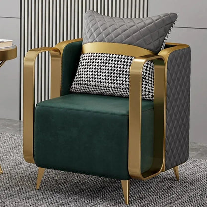 Living Room Single Sofa Dining Chair Victoria Relax Armchair Voven Upholstered Replacement Chairs Booster Nordic Floor Furniture