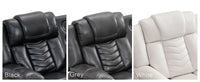 QAZ8-Power Recliner Sectional Sofa Couches with Bass Speakers Living Room.Leather Reclining Corner Sectionals Sofa Couch Sets wi