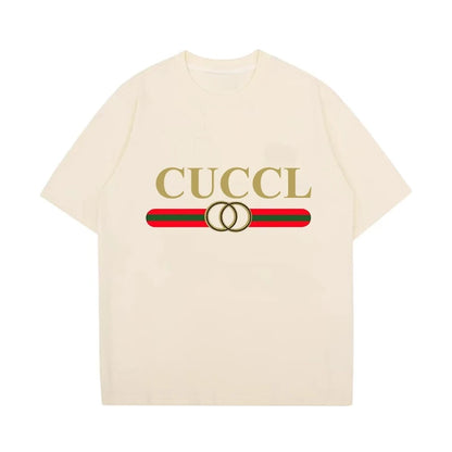 New European and American Trend Short-sleeved T-shirt for Men 2025 New G Cotton Fashion Short-sleeved Children's T-shirt