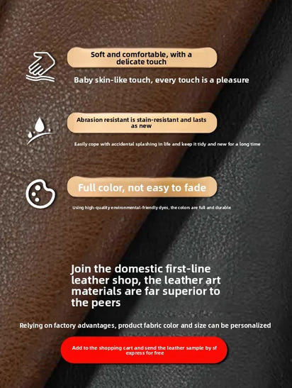 Walnut leather ingot chair light luxury single sofa