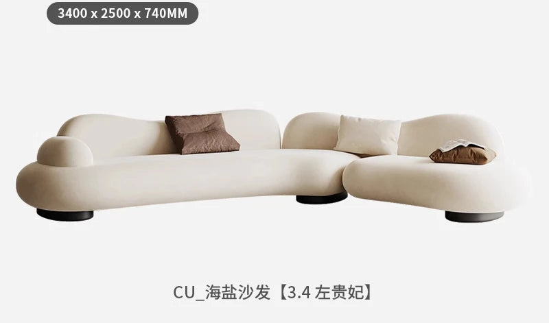 Nordic Modern Living Room Sofas Designer Sectional Cute Luxury Living Room Sofas Boneless Lazy Banken Woonkamer Home Furniture