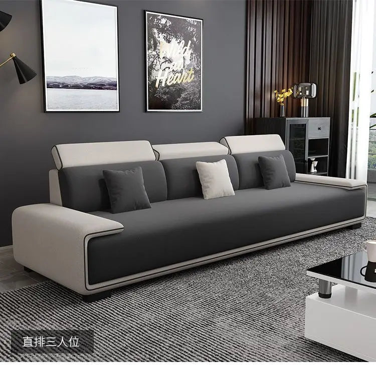 Luxury Sectional Sofas Chaise Longue Bed Italian Modern Sofa Living Room Armchair Muebles Para El Hogar Home Furniture