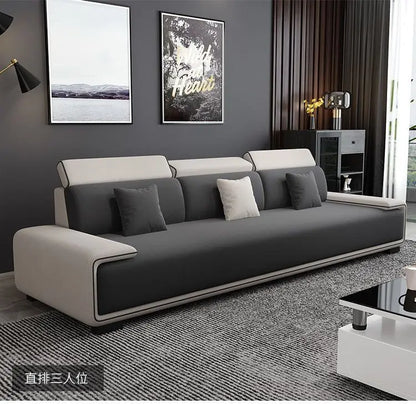Luxury Sectional Sofas Chaise Longue Bed Italian Modern Sofa Living Room Armchair Muebles Para El Hogar Home Furniture