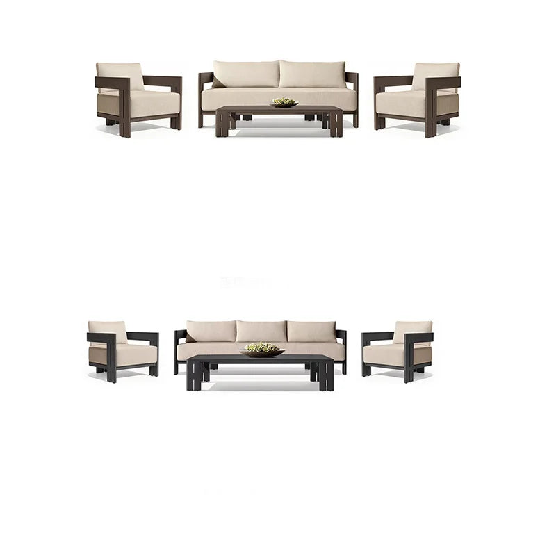 Courtyard Sofa, Outdoor Relaxation, Outdoor Lounge Chair, Villa Garden Table, High-end Furniture Set, Garden Furniture