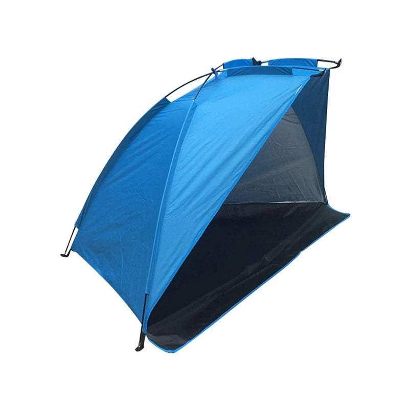 Ultralight 2 Person Beach Tent, Automatic Pop Up Sun Shelter with Carrying Bag, Portable Anti-UV Fishing Camping Tent for Travel