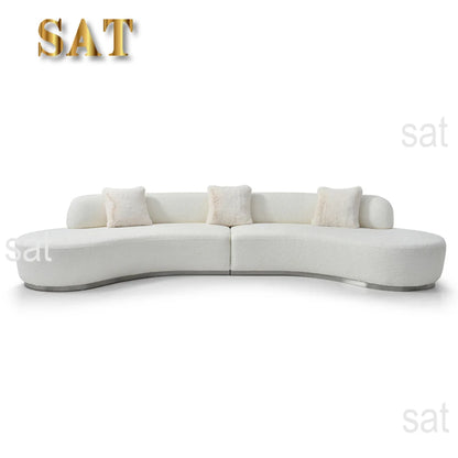 # Customized Special Shape Cloud Sofa Set Furniture for Living Room Hotel Apartment Hall Eco-friendly Comfortable Soft