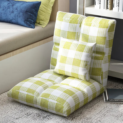 Lazy sofa single tatami bedroom balcony dormitory small sofa bed back chair folding cute floor chair