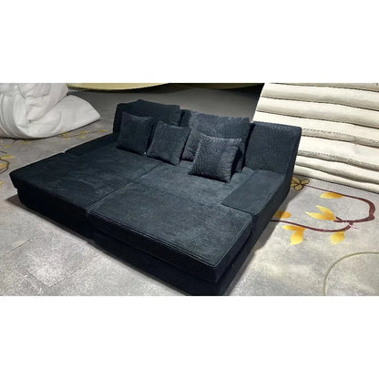 Wholesale Modern Living Room Furniture L-Shaped Sofa Compression Sofa Bed Combination Foam Sofa Compression