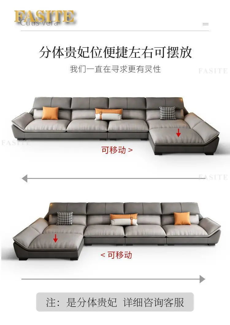 Nordic leave-in light luxury technology cloth sofa modern simple living room fabric latex minimalist sofa