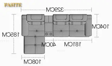 Living Room Sofa set furniture real genuine leather sofas recliner couch puff asiento muebles de sala canape L sofa cama