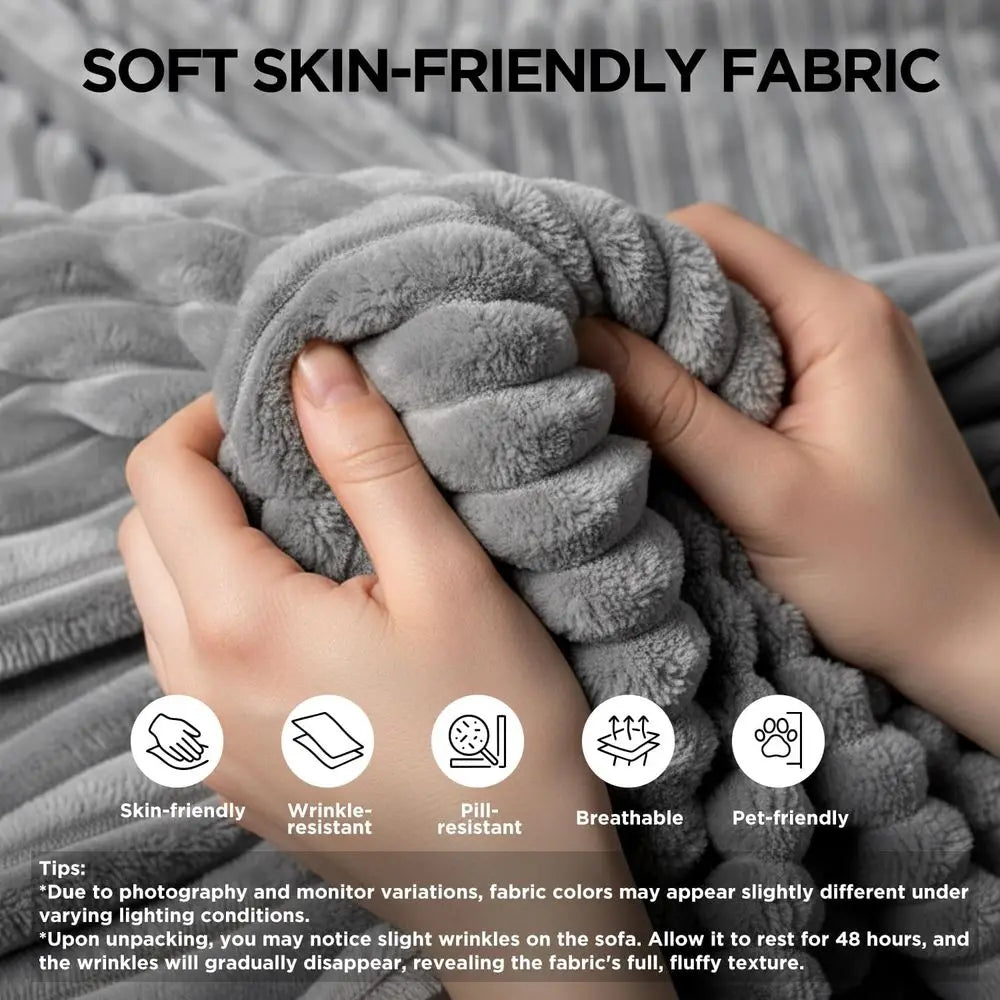 Oversized Sofa Bed with Pillows, Cozy Couch, Sleeper Reading Chair, Floor Sofa Corduroy, Urban Grey Furniture for Living Room Be