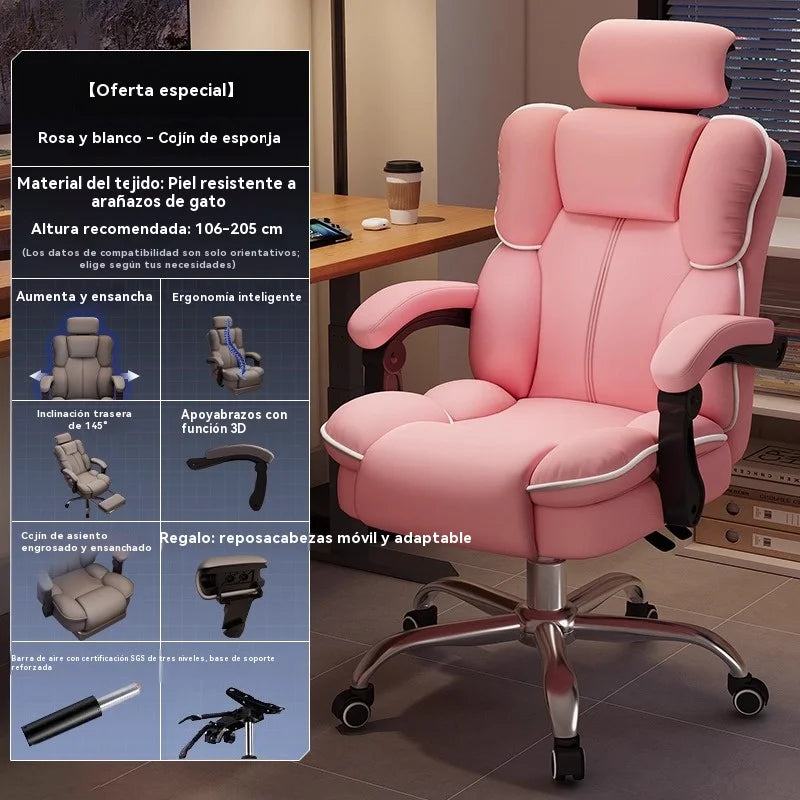 Chaise De Bureaux Recliner Chair Computer Chairs Gaming Chiar Bedroom Armchair Furniture Dressing Table Chair Office SIDIZ Sihoo