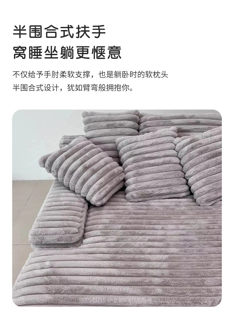 Cloud Plush Sofa Bed,Upholstered Boneless Cloud Sofa Deep Seat