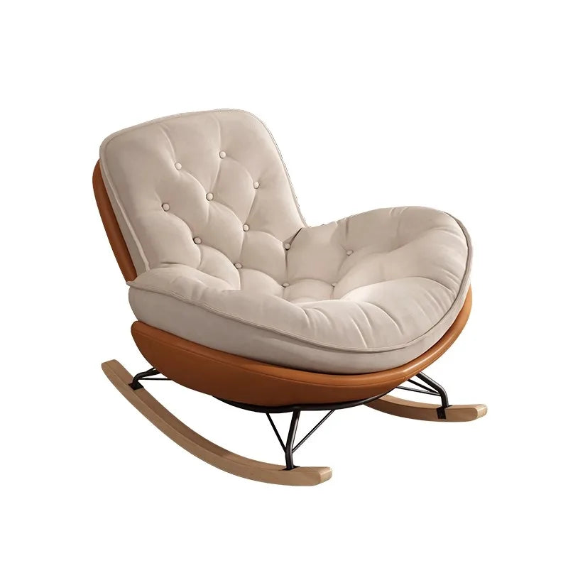 Thickened Penguin Rocking Chair Balcony Sofa Home Bedroom Leisure Chair Wide