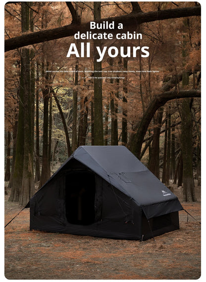 MOUNTAINHIKER Extra Large 3-6 Person Inflatable Family Camping Tent with High-Quality Windproof and Spacious Interior
