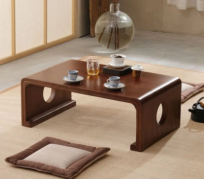 Homestay Leisure Coffee Tables Windowsill Living Room Multi-functional Low Coffee Tables Tea Wooden Furniture ChaJi MH40CJ